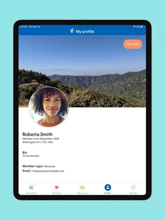 Responsum for PF iPad  स्क्रीनशॉट