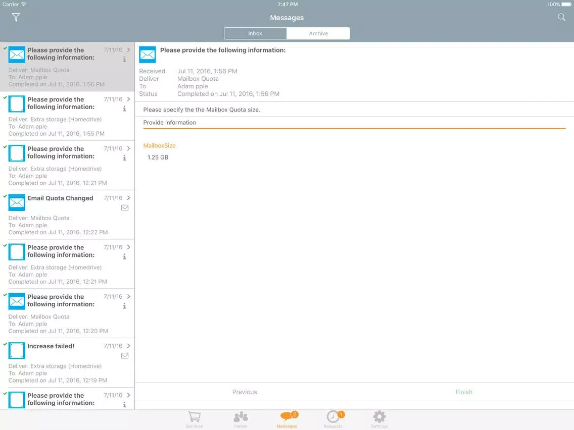 RES ONE Identity Director iPad 应用截图
