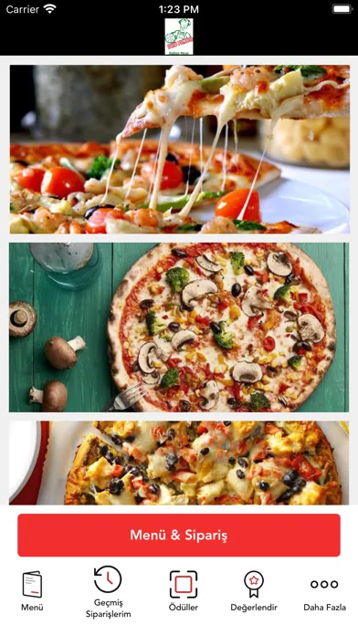 Tangkapan skrin Don Pietro Pizza