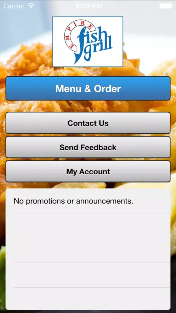 Zrzuty ekranu Empire Fish Grill