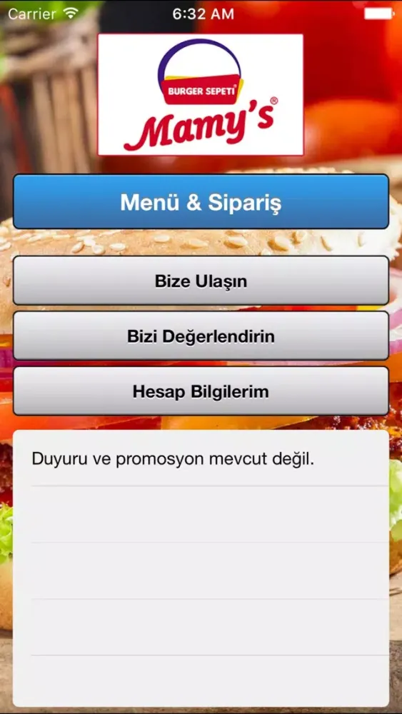 Capturas de pantalla de Mamy's Burger Sepeti