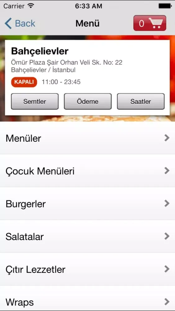 Capturas de pantalla de Mamy's Burger Sepeti