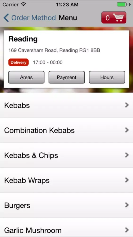 Capturas de tela do Marmaris Kebab Reading