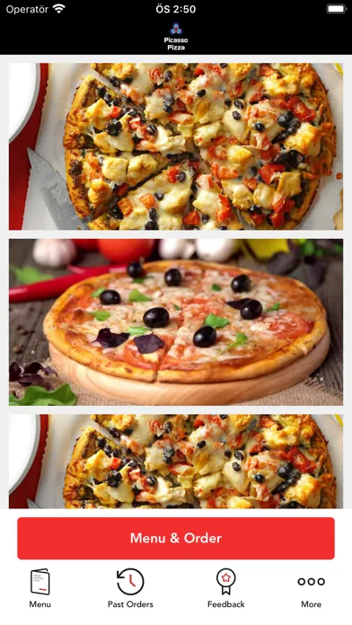Captures d'écran de Picasso Pizza