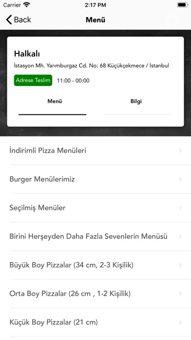 Pizza Fabrique سکرین شاٹس