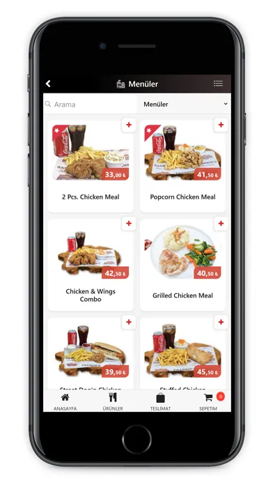 Zrzuty ekranu Frankies American Chicken