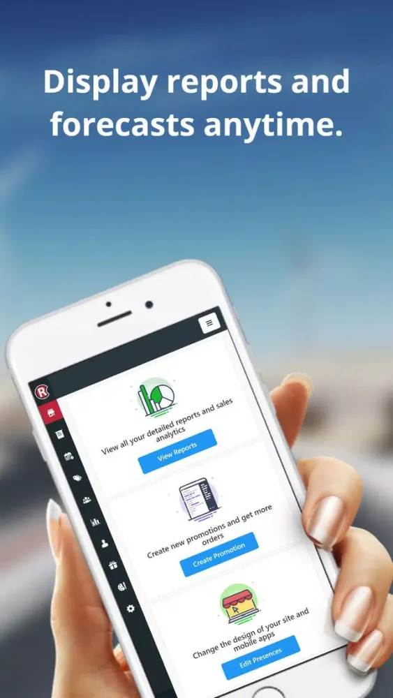 صور RestApp Back Office