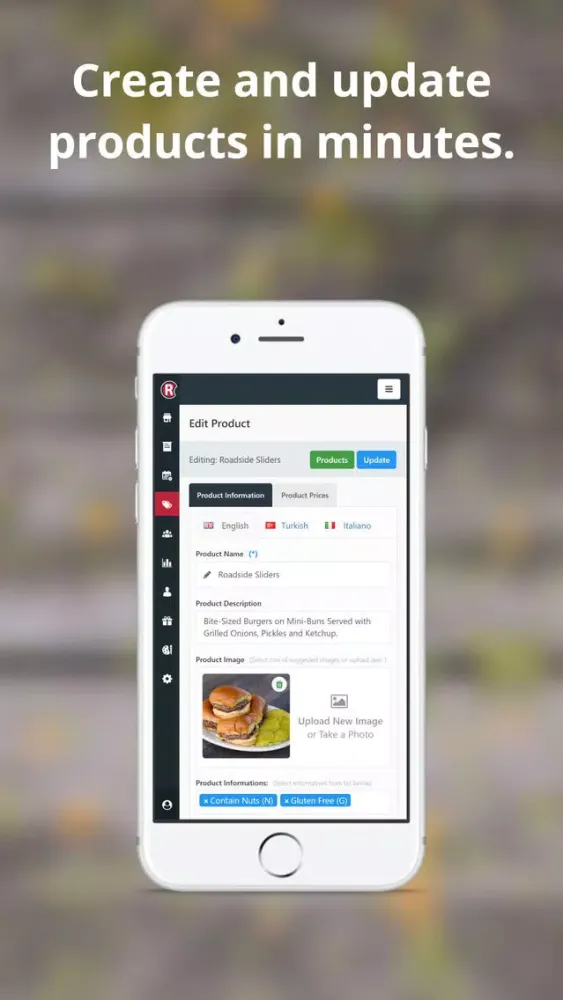 صور RestApp Back Office