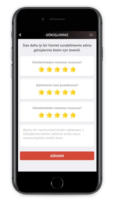 Capturas de pantalla de Papa John's Pizza Türkiye