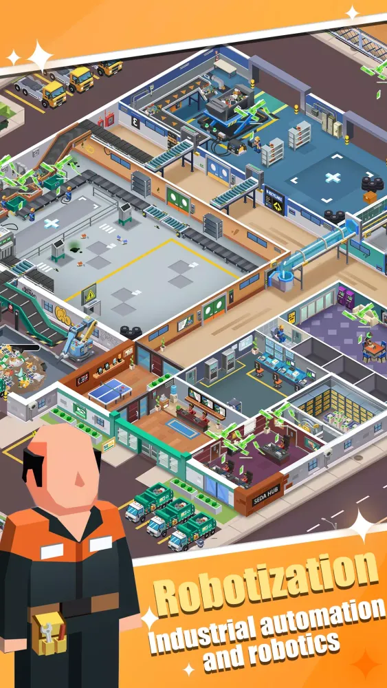 Tangkapan layar Garbage Tycoon - Idle Game