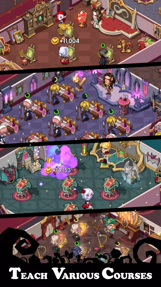 Idle Vampire: Twilight School Screenshots