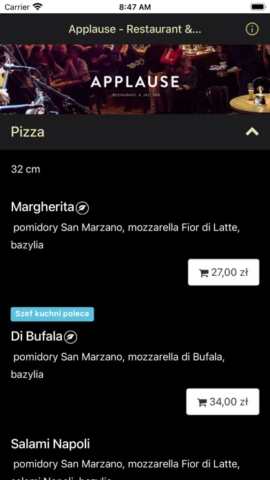 Applause- Restaurant & Jazz... Ekran Görüntüleri