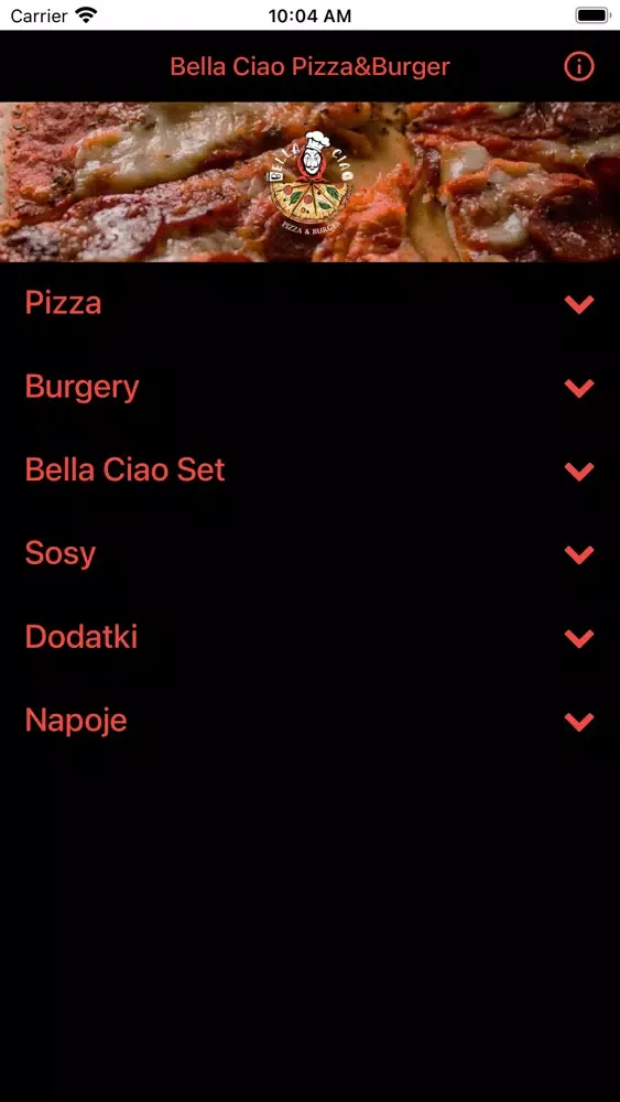 Captures d'écran de Bella Ciao Pizza&Burger