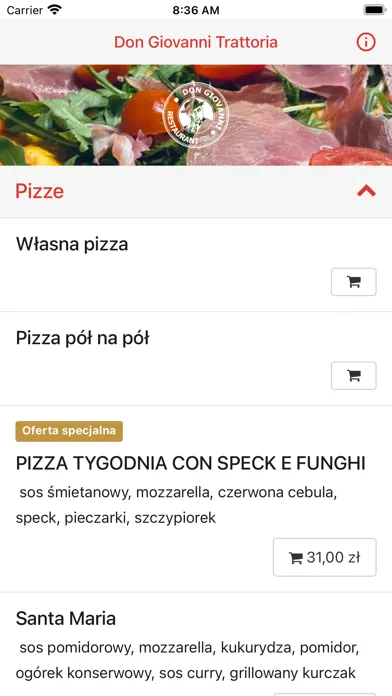 Don Giovanni Trattoria سکرین شاٹس