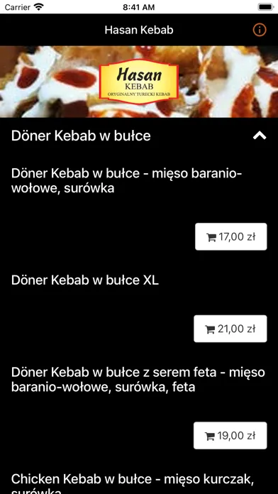 Hasan Kebab應用截圖