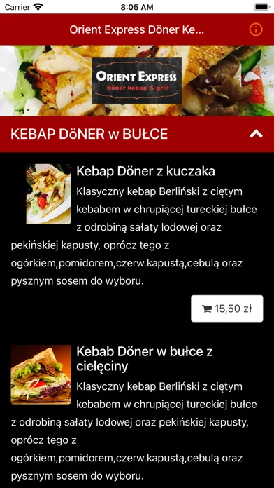 Tangkapan layar Orient Express Koszalin