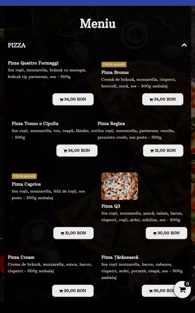 Pizza Q3 Navodari سکرین شاٹس