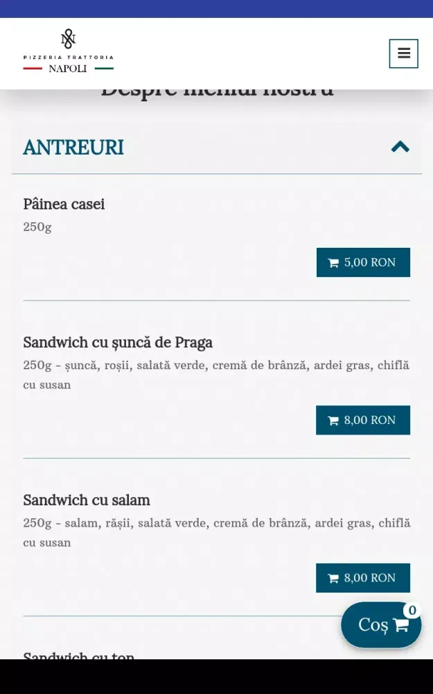 Pizzeria & Trattoria Napoli Screenshots