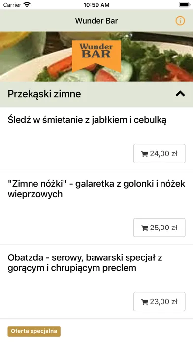 Wunder Bar Ekran Görüntüleri