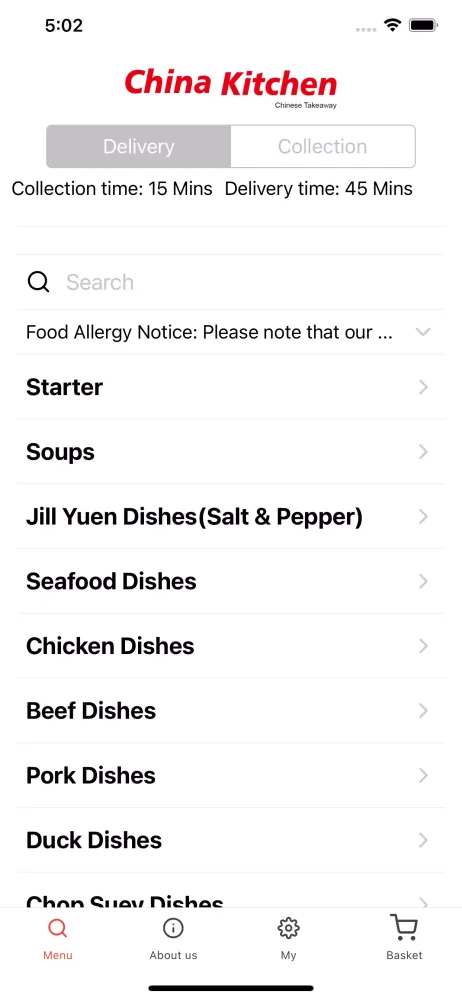 China Kitchen Birmingham 스크린샷