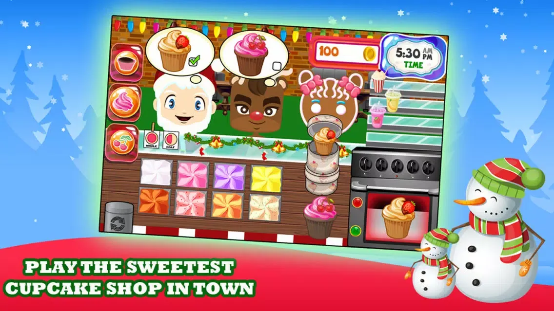 Cupcake Dessert Maker Bakery - christmas cake food cooking game! Screenshots
