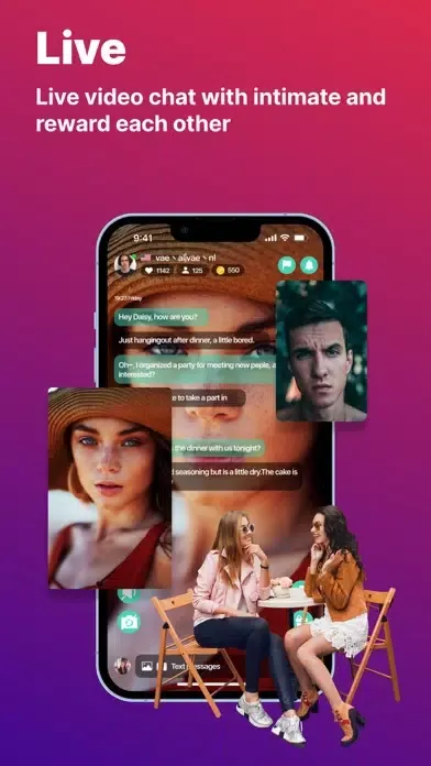 ภาพหน้าจอของ Room - Live Chat & Video Chat
