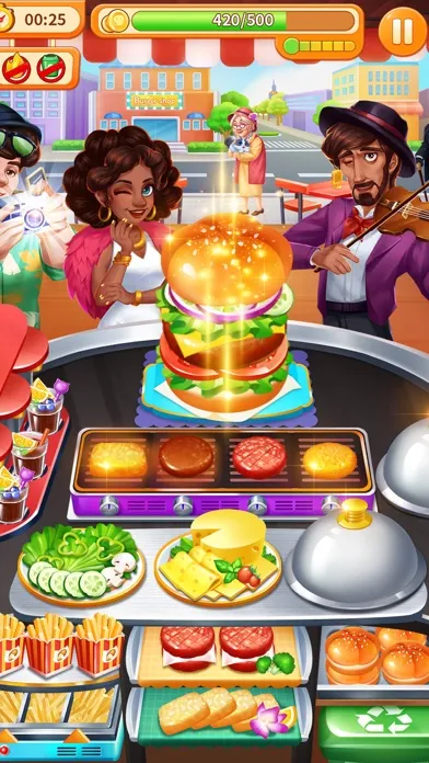 Zrzuty ekranu My Burger Stand - food games