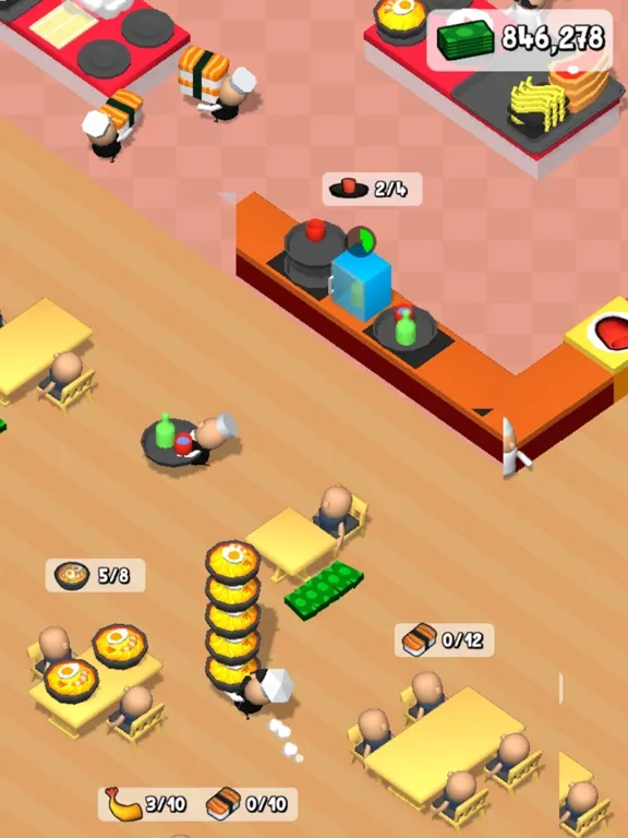 Restaurant King: Dining Tycoon iPad  Screenshots