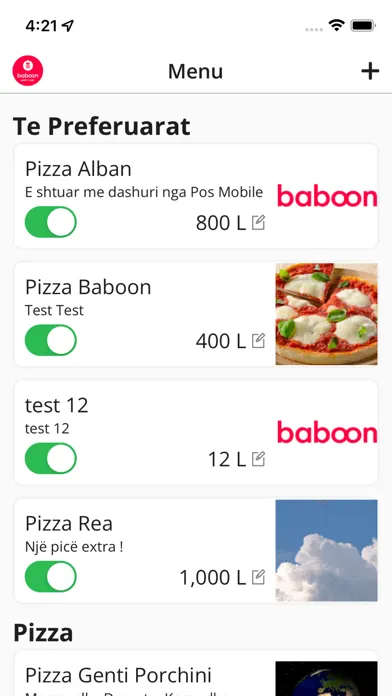 Capturas de pantalla de Baboon POS