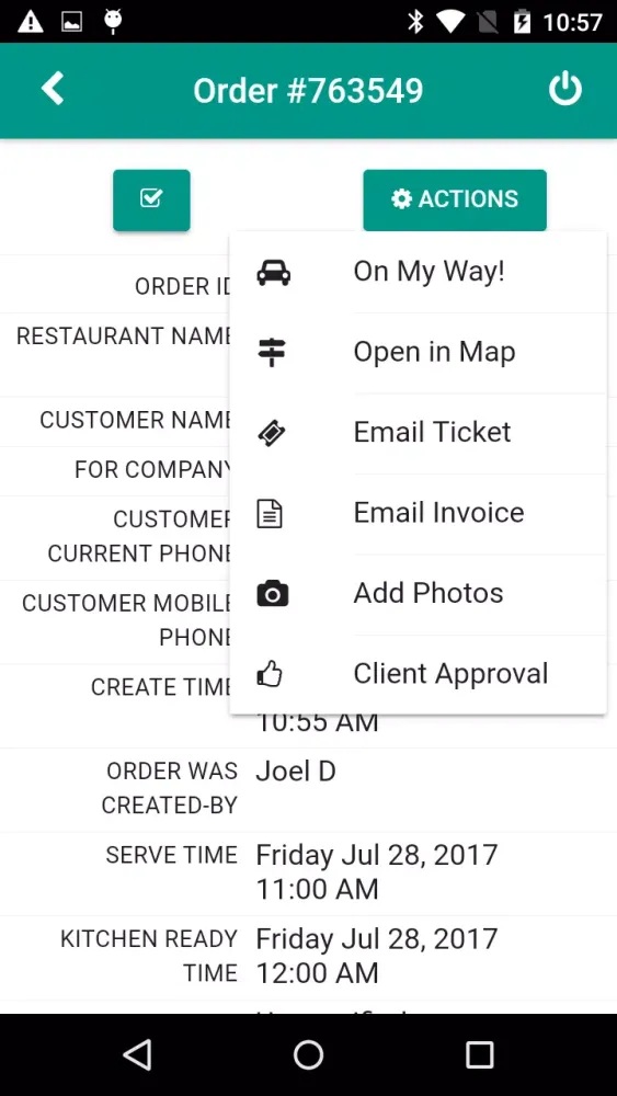 CaterZen Driver应用截图