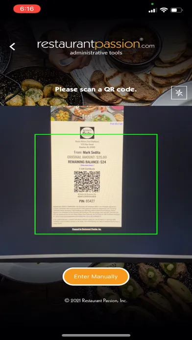 Capturas de pantalla de Restaurant Passion Admin Tools