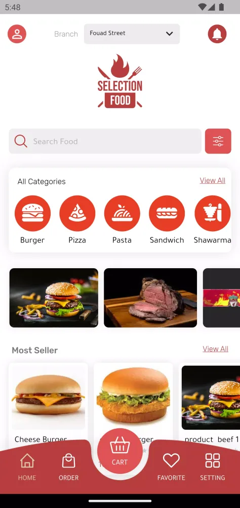 Selection Food Screenshots