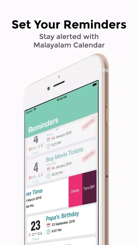 Calendar M20 Pro应用截图