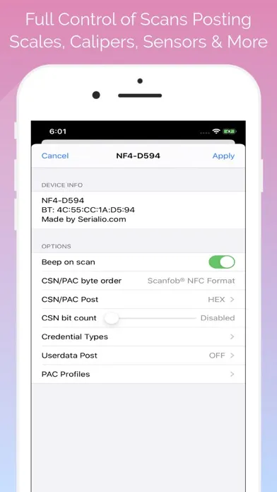 Tangkapan layar SerialMagic Pro