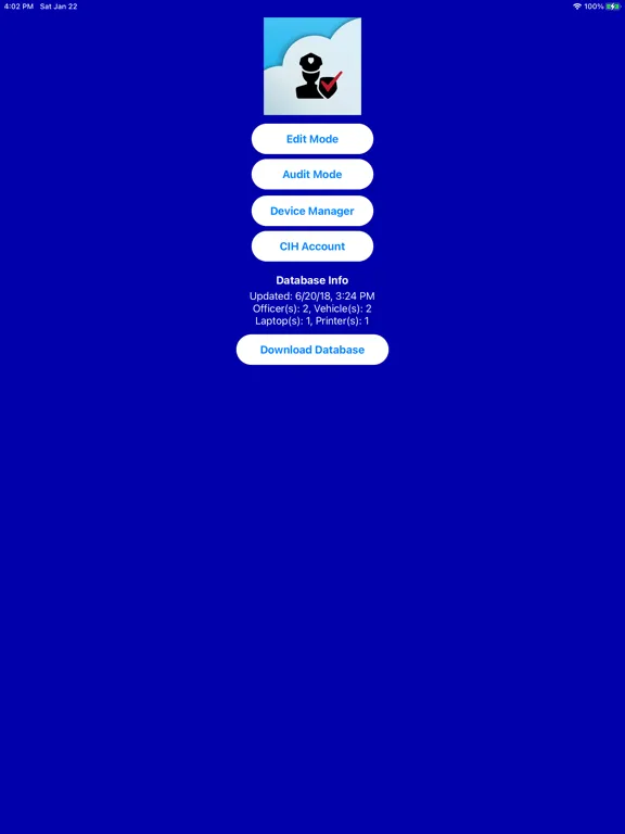 M.Audit Police iPad  سکرین شاٹس