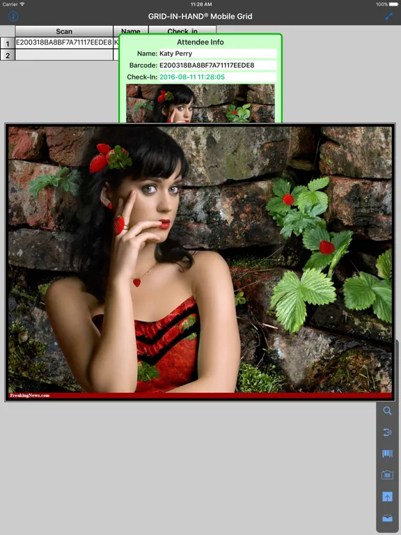 Zrzuty ekranu Cloud-In-Hand® Mobile Grid iPad 