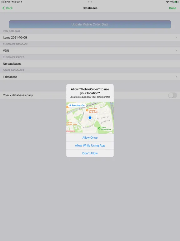 صور Cloud-In-Hand® Mobile Order iPad 