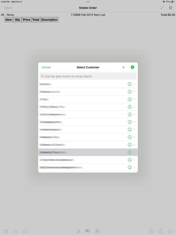 صور Cloud-In-Hand® Mobile Order iPad 