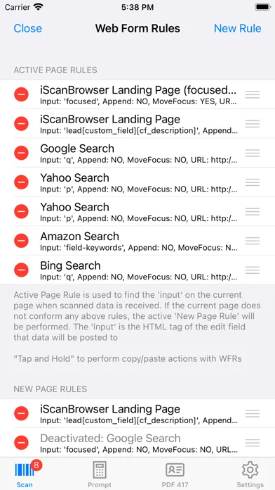 iScanBrowser應用截圖