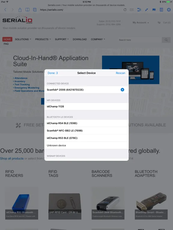 تصاویر iScanBrowser Pro iPad 