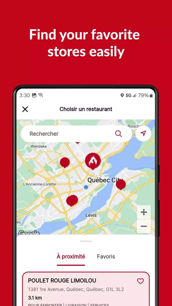Zrzuty ekranu Poulet Rouge