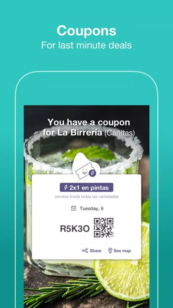 Capturas de tela do Restorando: Restaurants & Bars