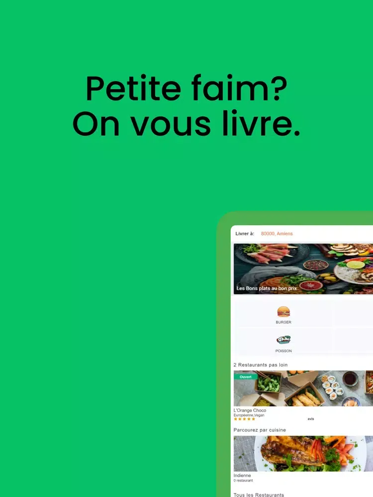 Restos Amiens iPad  Screenshots