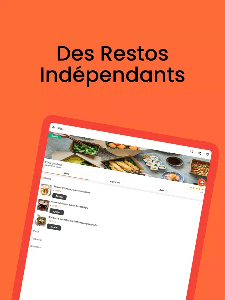 Restos Amiens iPad  Screenshots