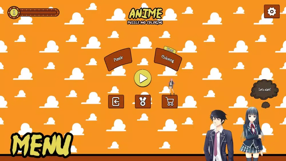 Скриншоты Anime Colorings