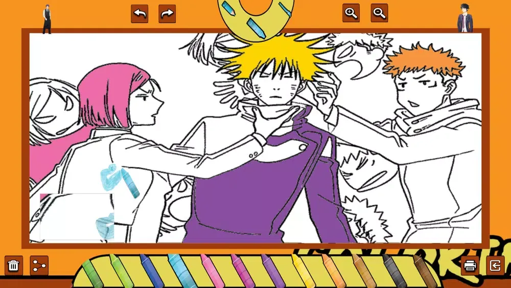 Скриншоты Anime Colorings