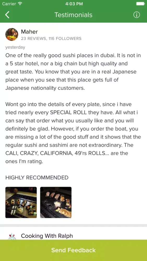Miyabi Sushi & Bento سکرین شاٹس
