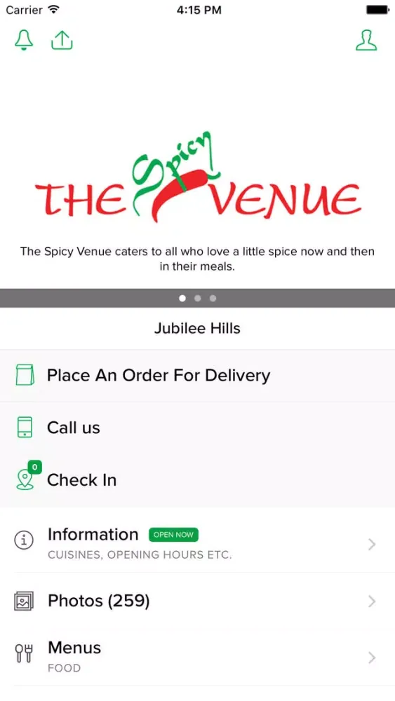 Zrzuty ekranu The Spicy Venue