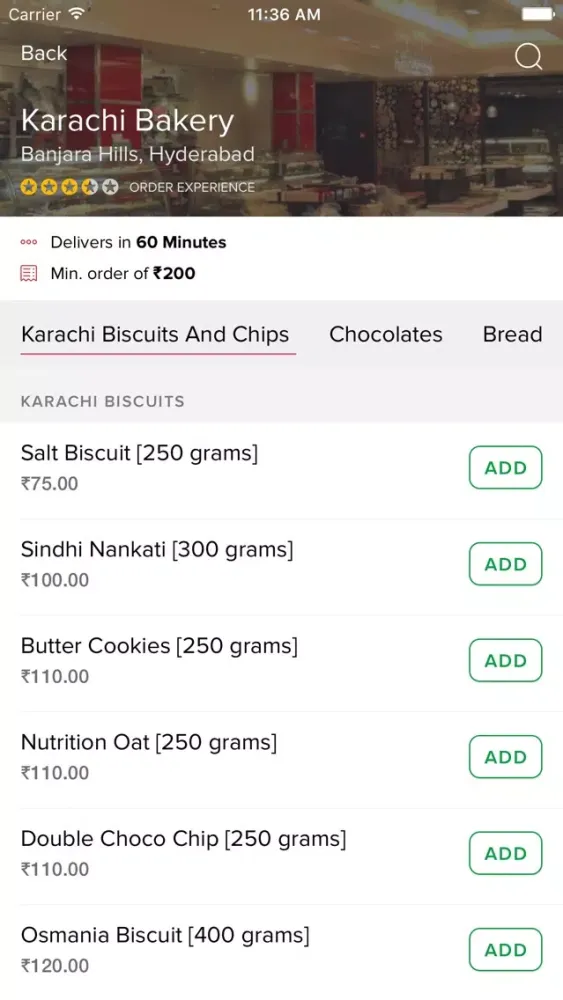 Karachi Bakery Ekran Görüntüleri