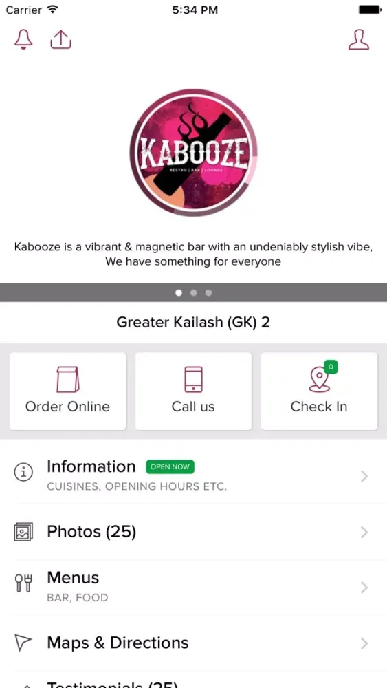 Kabooze應用截圖